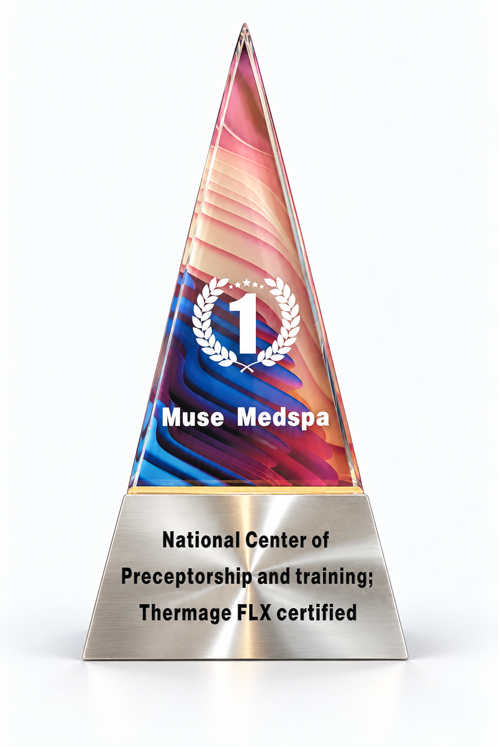 Studio rendering of Muse MedSpa’s Thermage FLX certified training center award